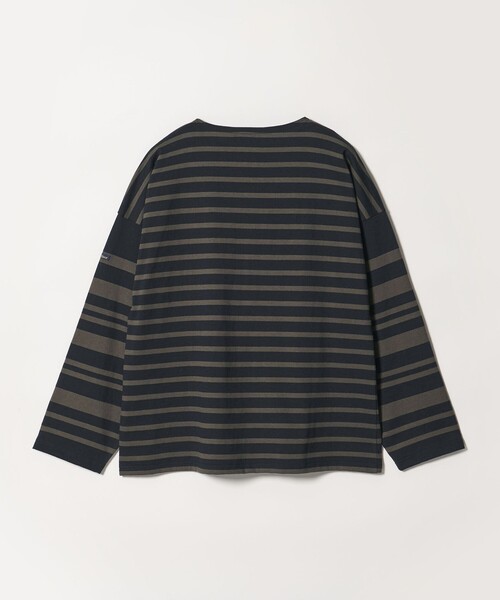 Le Minor(ルミノア)の「【別注】<Le minor for conte>ボーダー ロングスリーブTシャツ(Tシャツ/カットソー・レディース・ダークブラウン・FREE)」の11枚目の写真