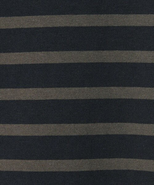Le Minor(ルミノア)の「【別注】<Le minor for conte>ボーダー ロングスリーブTシャツ(Tシャツ/カットソー・レディース・ダークブラウン・FREE)」の6枚目の写真