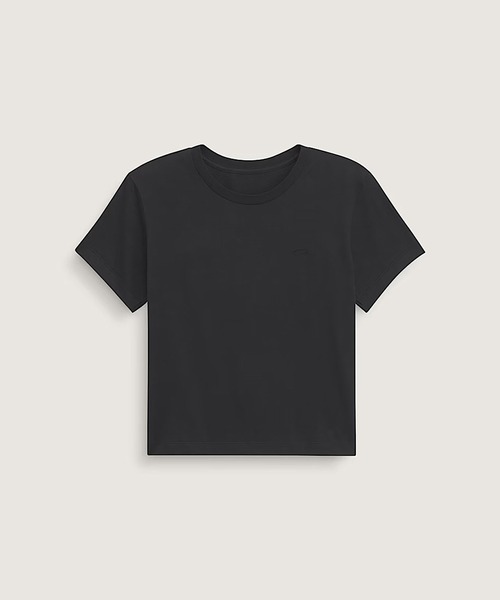 VANS(バンズ)の「ウィメンズ SALTON Tシャツ / Salton Crew SS Tee Black VN000W17BLK1(Tシャツ/カットソー・レディース・ブラック・SMALL/MEDIUM/LARGE)」の5枚目の写真