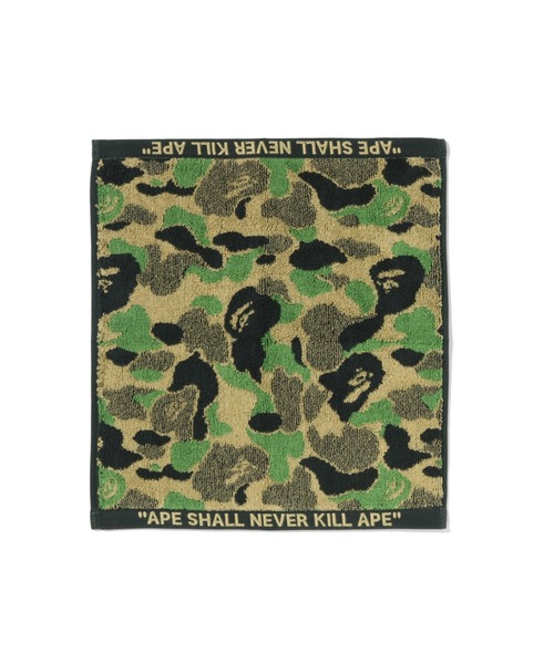 ABC CAMO WASH TOWEL（ハンカチ/ハンドタオル）｜A BATHING APE（ア