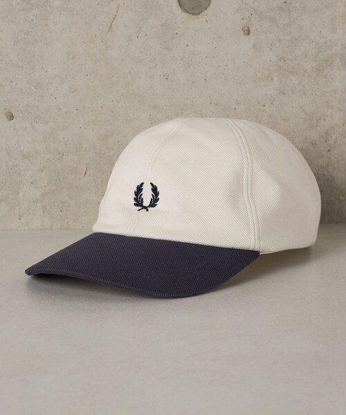 FRED PERRY(フレッドペリー)の「【SHIPS別注】FRED PERRY: ベースボール キャップ(キャップ・メンズ・オートミール/ブラウン/ブラック/ネイビー・ONE SIZE)」の4枚目の写真