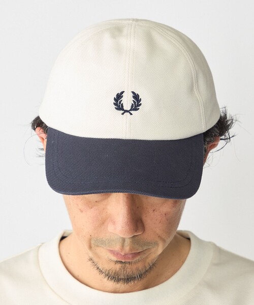 FRED PERRY(フレッドペリー)の「【SHIPS別注】FRED PERRY: ベースボール キャップ(キャップ・メンズ・オートミール/ブラウン/ブラック/ネイビー・ONE SIZE)」の5枚目の写真