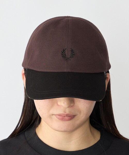 FRED PERRY(フレッドペリー)の「【SHIPS別注】FRED PERRY: ベースボール キャップ(キャップ・メンズ・オートミール/ブラウン/ブラック/ネイビー・ONE SIZE)」の8枚目の写真