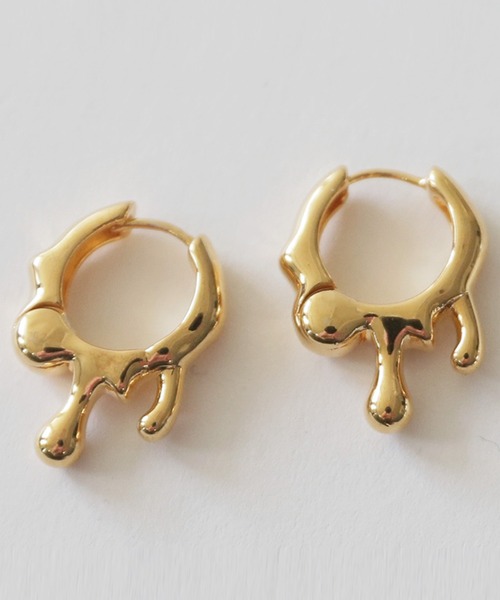 K18 フープピアス 10mm（ピアス（両耳用））｜Ray BEAMS（レイビームス