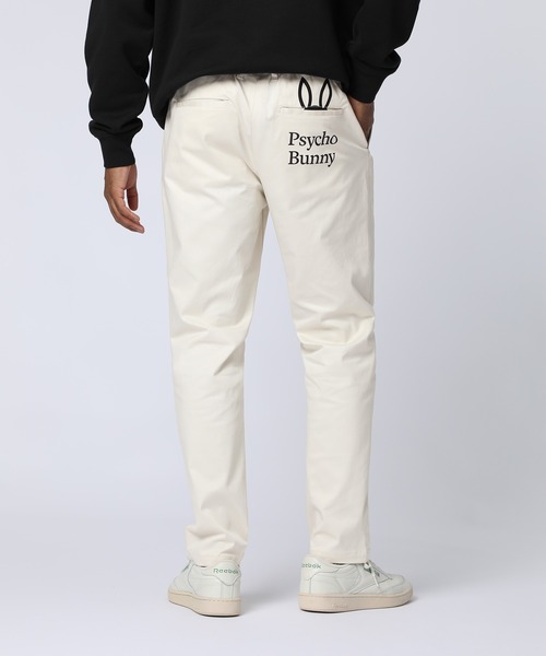 Psycho Bunny（サイコバニー）の「コンパクトチノストレッチ ポケットバニーパンツ（その他パンツ・メンズ・チャコールグレー/オフホワイト/ダークブラウン/ブラック・SMALL/MEDIUM/LARGE/X-LARGE）」の2枚目の写真