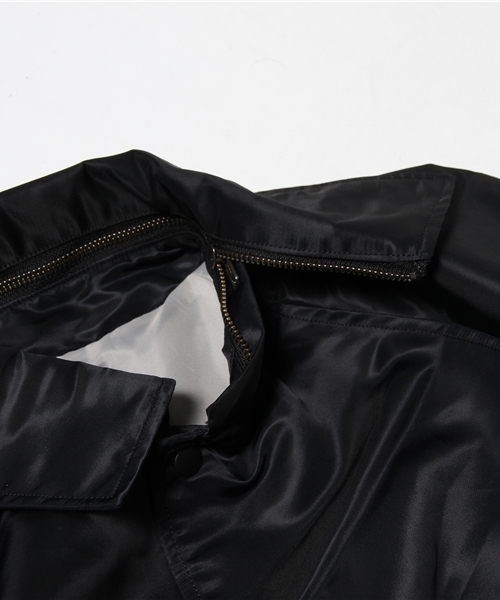 WHO'S WHO gallery（フーズフーギャラリー）の「【Em@//ONE】コーチジャケット（ブルゾン・メンズ・オリーブ/ブラック・LARGE/MEDIUM）」の5枚目の写真