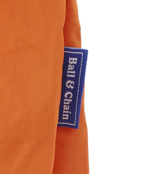 Ball&Chain(ボールアンドチェーン)の「Ball&Chain(ボールアンドチェーン) B&C SHOP/Lサイズ(トートバッグ・レディース・オレンジ/ライトグリーン・F)」の5枚目の写真