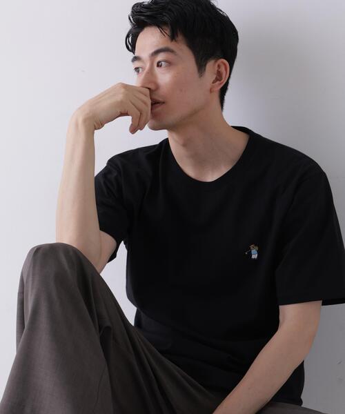 NANO universe（ナノユニバース）の「ナノベアCOOL Tシャツ 半袖3 ゴルフ（Tシャツ/カットソー・メンズ・ネイビー/ホワイト/ブラック・XL/L）」の2枚目の写真