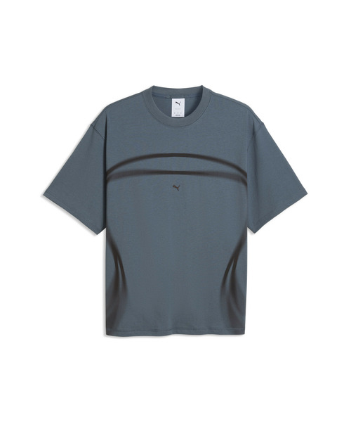 PUMA(プーマ)の「PUMA プーマ ユニセックス セラレーター グラフィック 半袖 Tシャツ(Tシャツ/カットソー・メンズ・ネイビー/ブラック・LARGE/SMALL/MEDIUM)」の6枚目の写真