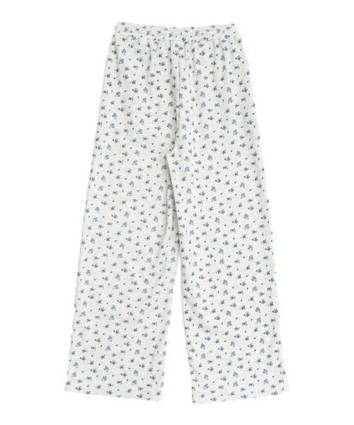 anap mimpi(アナップミンピ)の「花柄ワッフルイージーロングパンツ(その他パンツ・レディース・ネイビー/グレー・F)」の20枚目の写真