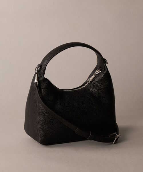 Calvin Klein（カルバン・クライン）の「クロスボディバッグ - ブラックストラップスモールバッグ（ショルダーバッグ・レディース・ブラック/ダークブラウン系2・FREE）」の5枚目の写真