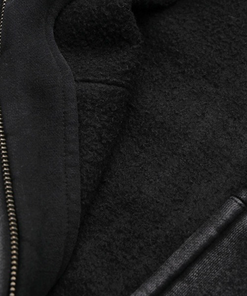 NEW YORK BURST(ニューヨークバースト)の「OG PIGMENT CROPPED ZIP HOODIE(パーカー・レディース・アイボリー/ブラック・FREE)」の15枚目の写真