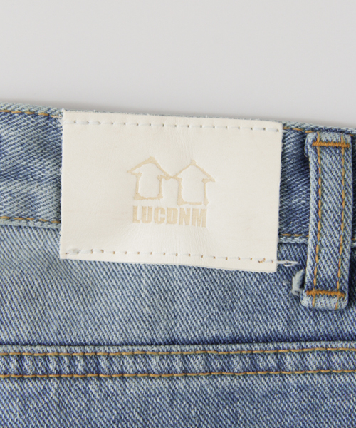 LUC DNM （ラックデニム）の「LUCDNM　STRAIGHT BOYS（デニムパンツ・レディース・ブルー・LARGE/SMALL/MEDIUM）」の8枚目の写真