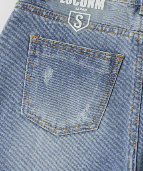LUC DNM （ラックデニム）の「LUCDNM　STRAIGHT BOYS（デニムパンツ・レディース・ブルー・LARGE/SMALL/MEDIUM）」の11枚目の写真