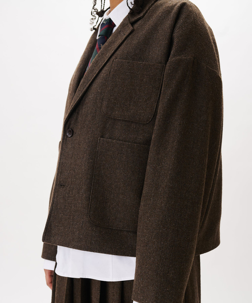 WISM(ウィズム)の「Estudio Niksen / エストゥディオ・ニクセン Wool Blazer Jacket(テーラードジャケット・メンズ・ホワイト・2/1)」の8枚目の写真
