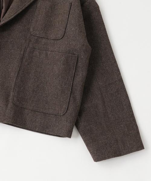 WISM(ウィズム)の「Estudio Niksen / エストゥディオ・ニクセン Wool Blazer Jacket(テーラードジャケット・メンズ・ホワイト・2/1)」の5枚目の写真