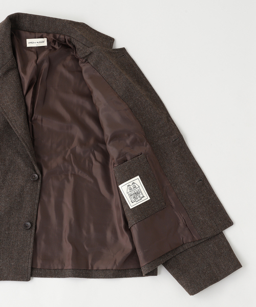 WISM(ウィズム)の「Estudio Niksen / エストゥディオ・ニクセン Wool Blazer Jacket(テーラードジャケット・メンズ・ホワイト・2/1)」の3枚目の写真