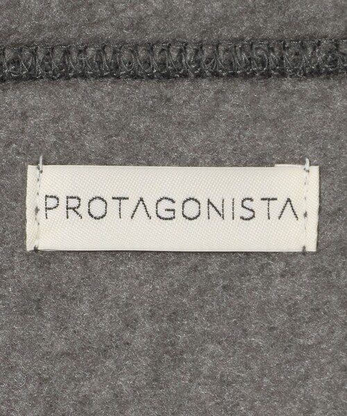 PROTAGONISTA(プロタゴニスタ)の「<PROTAGONISTA>トリム ハーフジップ フリース(スウェット・レディース・ダークグレー/コバルトブルー・FREE)」の10枚目の写真