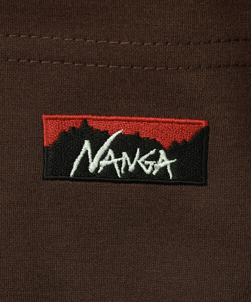 NANGA(ナンガ)の「NANGA/ナンガ 別注 neo-PRO スピンドル ポケット ロングスリーブTシャツ/日本製/遮熱/UVカット/吸水速乾(Tシャツ/カットソー・メンズ・ブラック/チャコールグレー/ブラウン/ホワイト・X-LARGE/SMALL/MEDIUM/LARGE)」の10枚目の写真