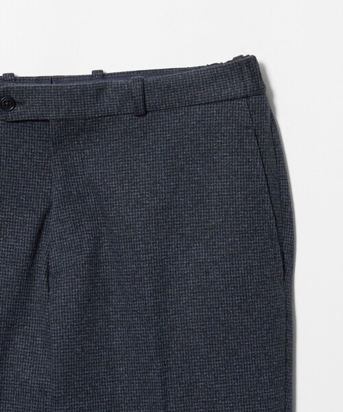 A DAY IN THE LIFE UNITED ARROWS(アデイインザライフユナイテッドアローズ)の「メランジジャージー チェック NP スラックス -セットアップ対応- <A DAY IN THE LIFE>(スラックス・メンズ・ダークグレー/ネイビー/モカ・L/XL/M/S)」の5枚目の写真
