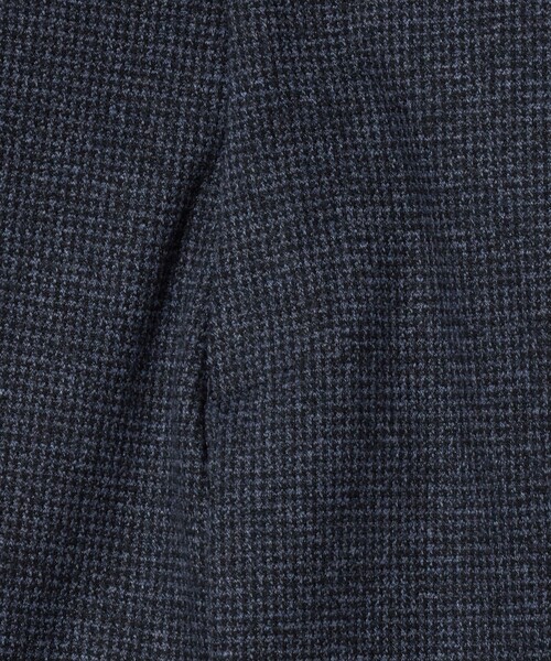 A DAY IN THE LIFE UNITED ARROWS(アデイインザライフユナイテッドアローズ)の「メランジジャージー チェック NP スラックス -セットアップ対応- <A DAY IN THE LIFE>(スラックス・メンズ・ダークグレー/ネイビー/モカ・L/XL/M/S)」の10枚目の写真