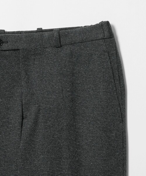 A DAY IN THE LIFE UNITED ARROWS(アデイインザライフユナイテッドアローズ)の「メランジジャージー チェック NP スラックス -セットアップ対応- <A DAY IN THE LIFE>(スラックス・メンズ・ダークグレー/ネイビー/モカ・L/XL/M/S)」の11枚目の写真