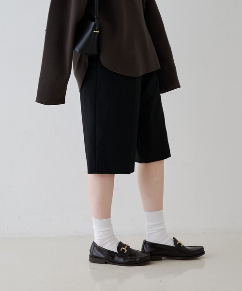 Rouge vif（ルージュヴィフ）の「ウールショートパンツ（その他パンツ・レディース・グレー/ブラック・38/36）」の13枚目の写真