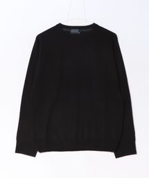 【TETE SELECTION】ファインタッチクルーネックセーター
