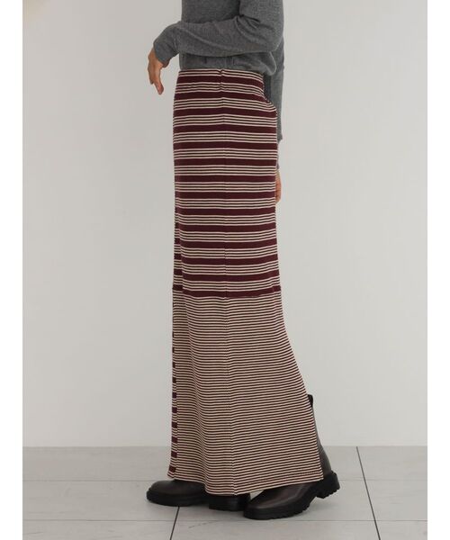 FIKA.(フィーカ)の「Waffle skirt(スカート・レディース・オリーブ/ワインレッド・FREE)」の21枚目の写真