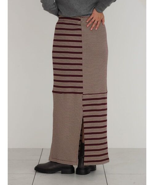 FIKA.(フィーカ)の「Waffle skirt(スカート・レディース・オリーブ/ワインレッド・FREE)」の20枚目の写真