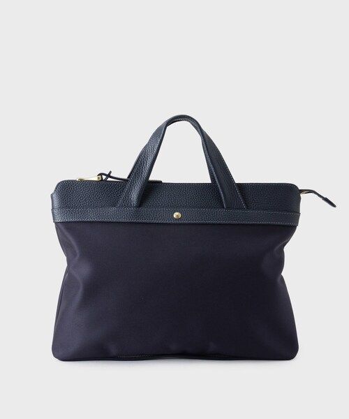 TOFF&LOADSTONE（トフアンドロードストーン）の「Signet  document brief （シグネット ドキュメントブリーフ）（ビジネスバッグ・メンズ・ブラック/ネイビー・00）」の2枚目の写真