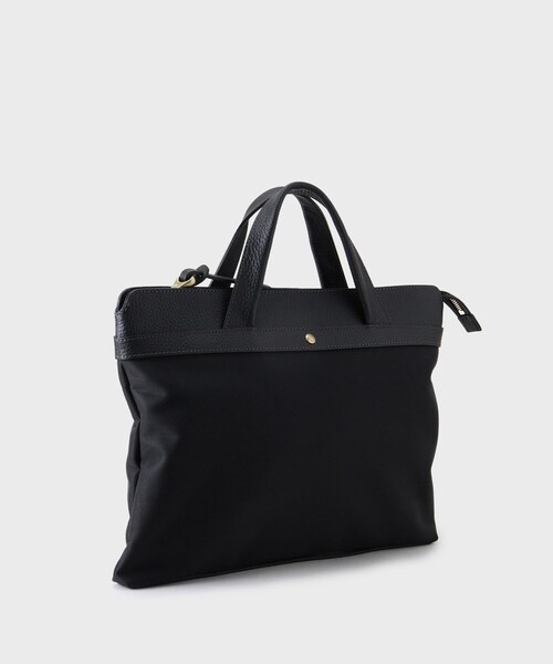 TOFF&LOADSTONE（トフアンドロードストーン）の「Signet  document brief （シグネット ドキュメントブリーフ）（ビジネスバッグ・メンズ・ブラック/ネイビー・00）」の4枚目の写真