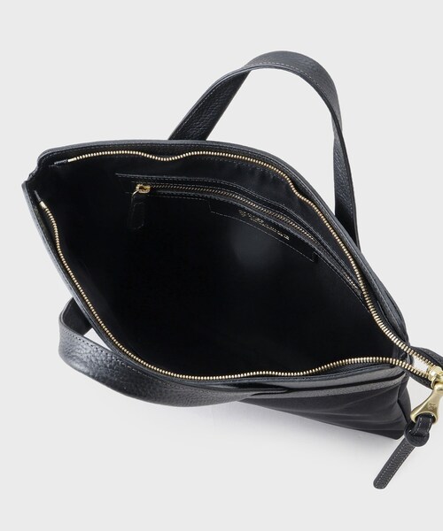 TOFF&LOADSTONE（トフアンドロードストーン）の「Signet  document brief （シグネット ドキュメントブリーフ）（ビジネスバッグ・メンズ・ブラック/ネイビー・00）」の8枚目の写真