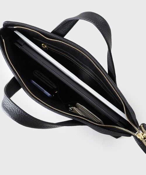 TOFF&LOADSTONE（トフアンドロードストーン）の「Signet  document brief （シグネット ドキュメントブリーフ）（ビジネスバッグ・メンズ・ブラック/ネイビー・00）」の10枚目の写真