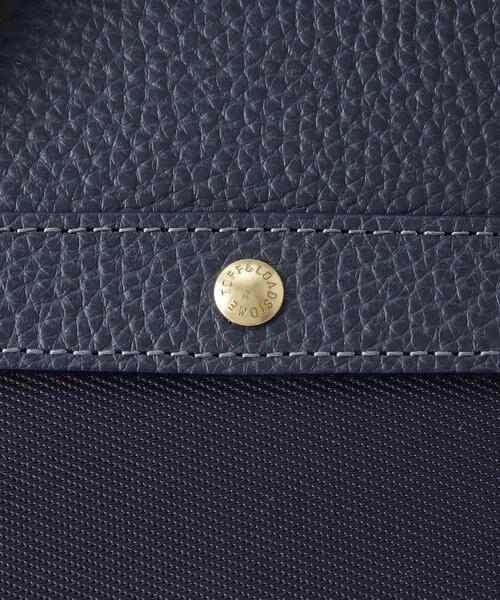 TOFF&LOADSTONE（トフアンドロードストーン）の「Signet  document brief （シグネット ドキュメントブリーフ）（ビジネスバッグ・メンズ・ブラック/ネイビー・00）」の18枚目の写真