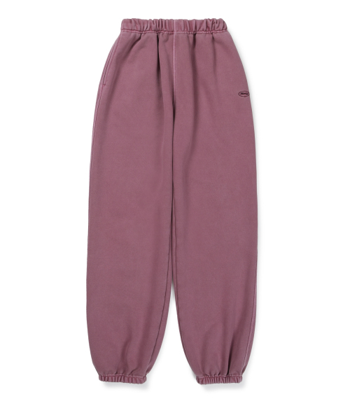 MMLG（エムエムエルジー）の「[Mmlg] DYED MMLG SWEAT PANTS (6COLOR)（スウェットパンツ・レディース・ネイビー/ブラウン/ピンク/ラベンダー/バーガンディー/チャコール・SMALL/MEDIUM/LARGE/X-LARGE）」の8枚目の写真