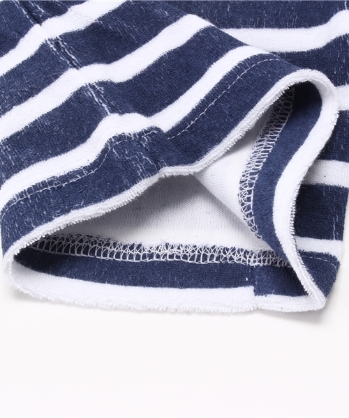 VENCEEXCHANGE（ヴァンスエクスチェンジ）の「KIDS パイルショーツボーダー総柄プリント（その他パンツ・キッズ・オフホワイト/ネイビー・130cm/140cm/150cm/120cm）」の8枚目の写真