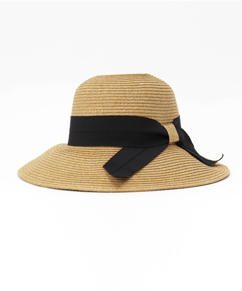 ROPE' PICNIC（ロペピクニック）の「リボン付ブレードハット（ハット・レディース・ベージュ系その他/ダークブラウン/ホワイト系その他6・FREE）」の11枚目の写真