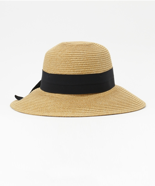 ROPE' PICNIC（ロペピクニック）の「リボン付ブレードハット（ハット・レディース・ベージュ系その他/ダークブラウン/ホワイト系その他6・FREE）」の5枚目の写真