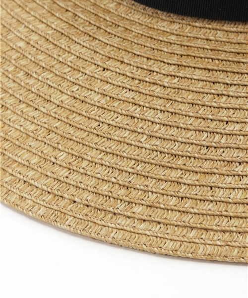 ROPE' PICNIC（ロペピクニック）の「リボン付ブレードハット（ハット・レディース・ベージュ系その他/ダークブラウン/ホワイト系その他6・FREE）」の7枚目の写真