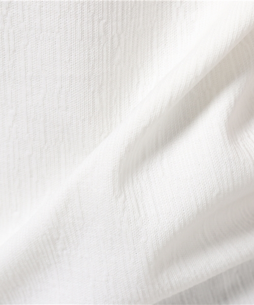 SLY（スライ）の「CUT ジャガードタートルT/SH-S（Tシャツ/カットソー・レディース・イエロー系その他/ブラック/ホワイト・2/1）」の10枚目の写真