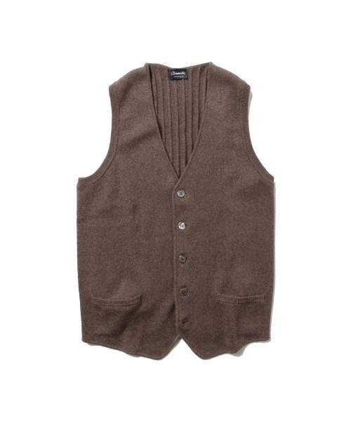 DRUMOHR（ドルモア）の「DRUMOHR / ウールカシミヤジレ（ベスト）」 - WEAR