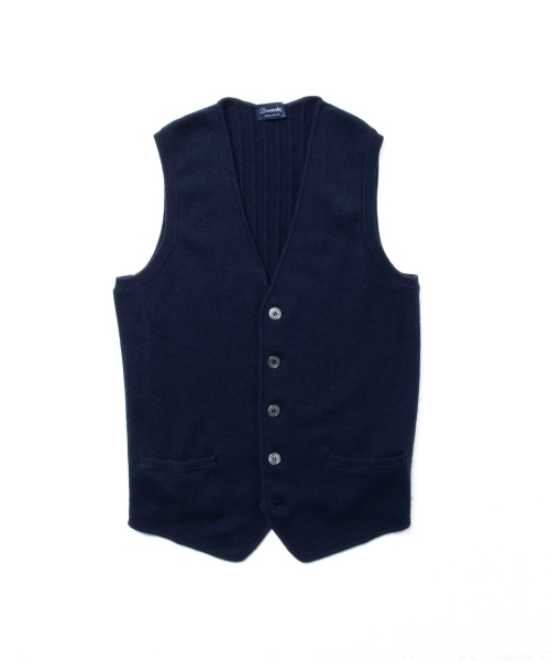 DRUMOHR（ドルモア）の「DRUMOHR / ウールカシミヤジレ（ベスト）」 - WEAR