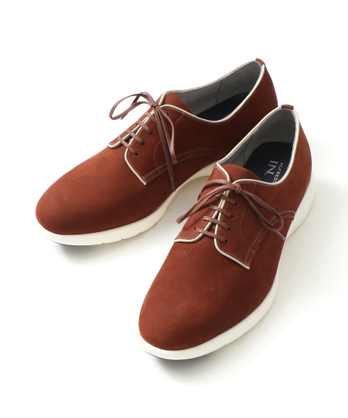 alfredoBANNISTER（アルフレッドバニスター）の「プレーントゥスニーカー（スニーカー・メンズ・ブラック/ブラウン/ネイビー・42/44/41/43/40）」の4枚目の写真