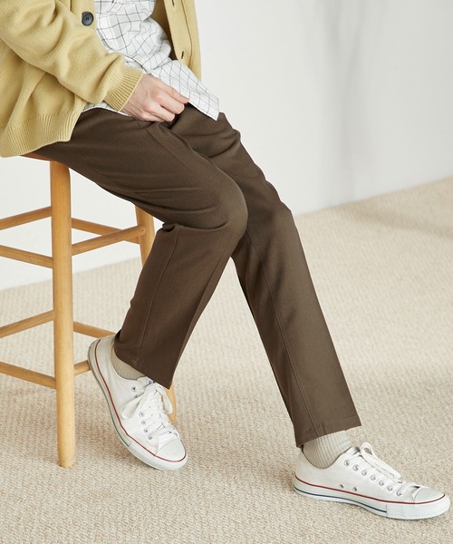 MONO-MART（モノマート）の「チノトラウザーズテーパードシルエットTR