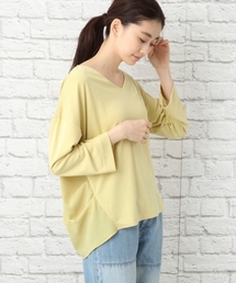 LEPSIM | バックフハクタックVネックプルオーバー　741751(Tシャツ/カットソー)