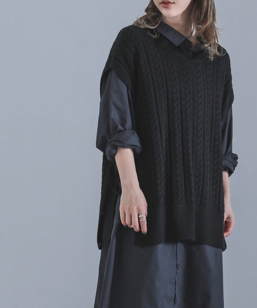 n'OrLABEL(ノアールレーベル)の「『シンプルシャツワンピース』(シャツワンピース・レディース・グレー/ネイビー/ホワイト/サックスブルー/ブルーグリーン/カーキ・FREE)」の20枚目の写真