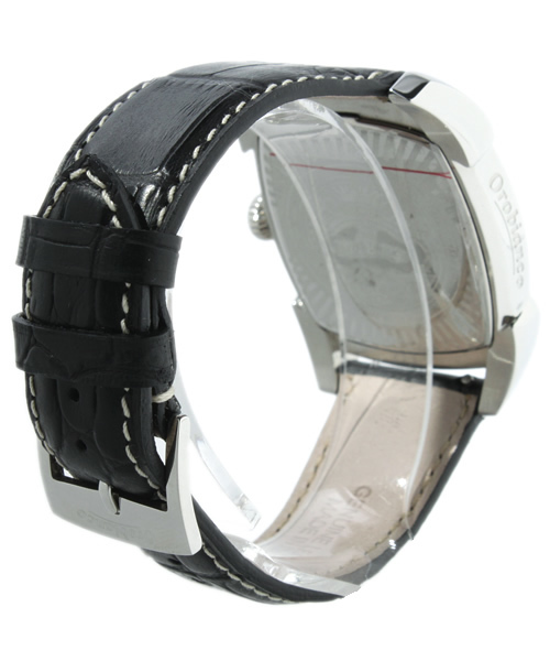 Orobianco（オロビアンコ）の「RETTANGORA（アナログ腕時計・メンズ・ホワイト/ブラウン/ネイビー/ブラック・FREE）」の6枚目の写真