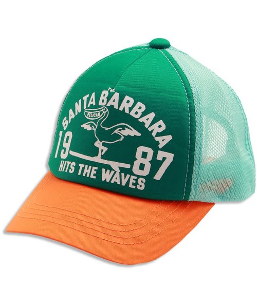 BREEZE（ブリーズ）の「5柄メッシュキャップ（キャップ・キッズ・ブラック/グリーン/カモフラージュ/ブルー/オフホワイト・58/54/50）」の3枚目の写真