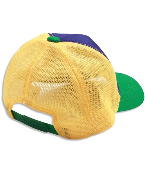 BREEZE（ブリーズ）の「5柄メッシュキャップ（キャップ・キッズ・ブラック/グリーン/カモフラージュ/ブルー/オフホワイト・58/54/50）」の7枚目の写真